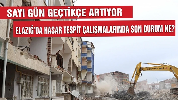 Elazığ'da Kaç Bina Yıkılacak?