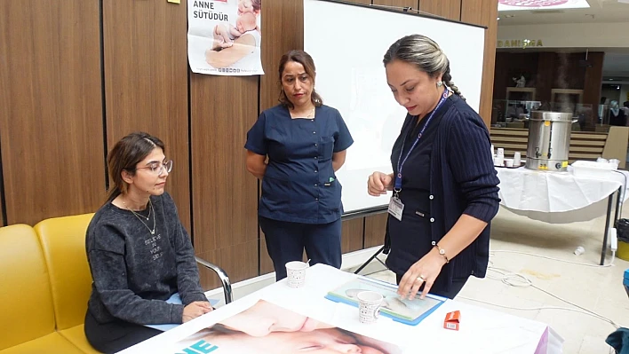 Fırat Üniversitesi Hastanesinde 'Emzirme Haftası' etkinlikleri