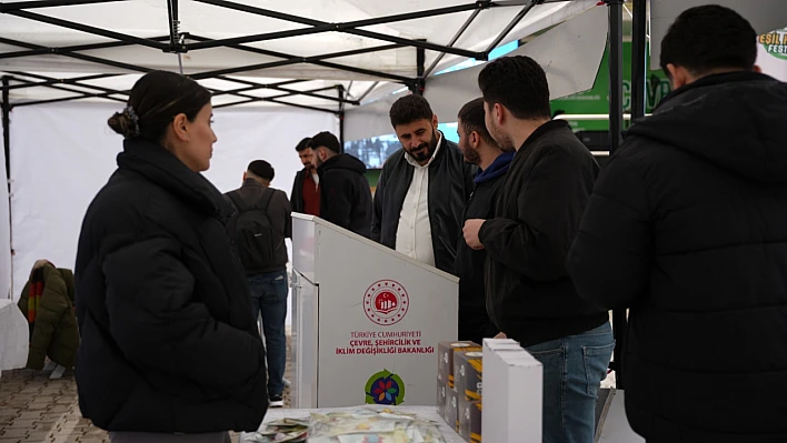 Fırat Üniversitesinde Yeşil Kampüs Festivali büyük ilgi gördü