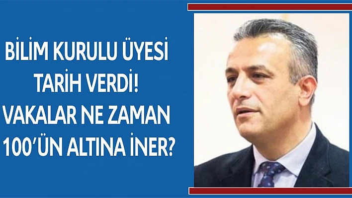 Bilim Kurulu Üyesi Tarih Verdi! Vakalar Ne Zaman 100'ün Altına İner?
