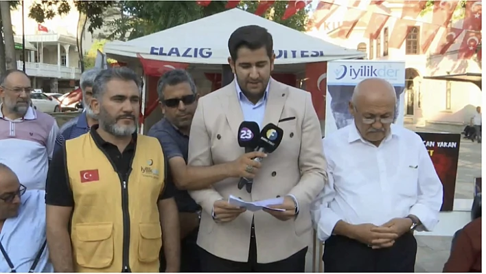 Gazze Direniş Platformu'nun nöbeti sürüyor
