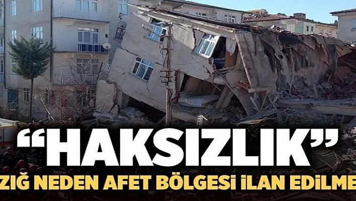 Afet bölgesi tartışması yeniden gündemde