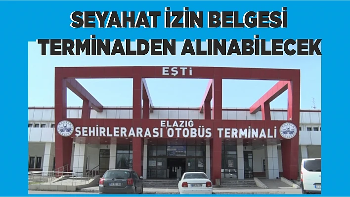 Seyahat İzin Belgesi, Terminalden Alınabilecek