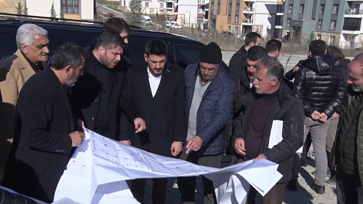 Güneykent Mahallesi'ndeki Caminin temeli atıldı