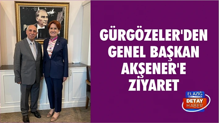 Gürgözeler'den Genel Başkan Akşener'e ziyaret 