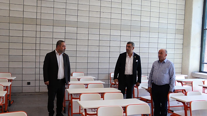 Gürsel Erol: Gazi MTAL, Yeni eğitim öğretim döneminde hizmete başlıyor