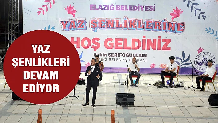 Elazığ Belediyesinin Kültür Ve Sanat Etkinlikleri Devam Ediyor