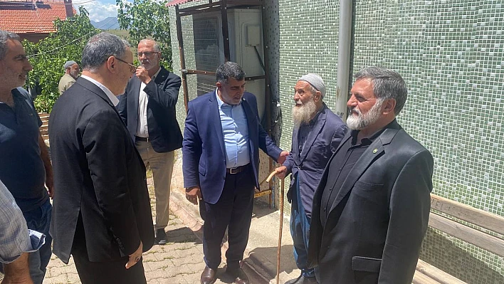 Hüda Par heyeti Karasalkım Köyü'nde vatandaşlarla buluştu