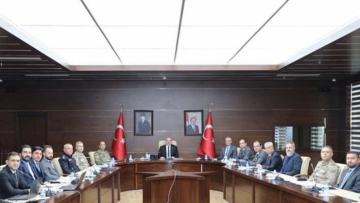 İl Asayiş ve Güvenlik Koordinasyon toplantısı yapıldı 