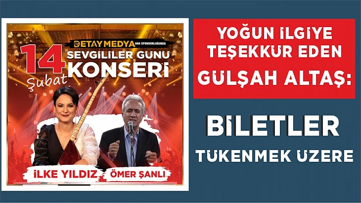 İlke Yıldız konserinde biletler tükenmek üzere