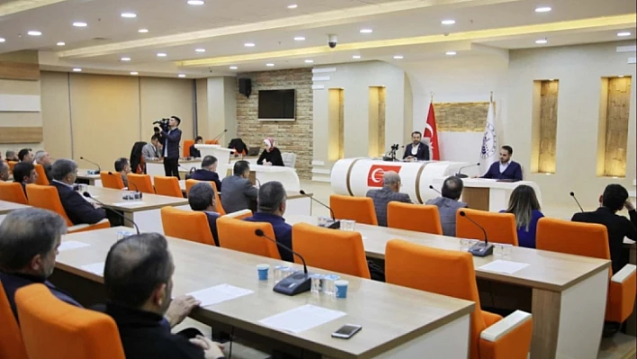 İmar planındaki değişiklikler Elazığ Belediye Meclisinden geçti