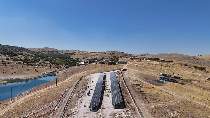 Keban'da GES ile 1328 dekar arazi suya kavuştu