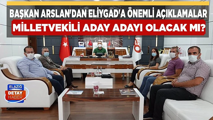Başkan Arslan'dan ELİYGAD'a önemli açıklamalar
