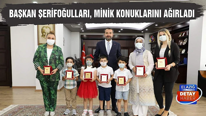Başkan Şerifoğulları, Minik Konuklarını Ağırladı