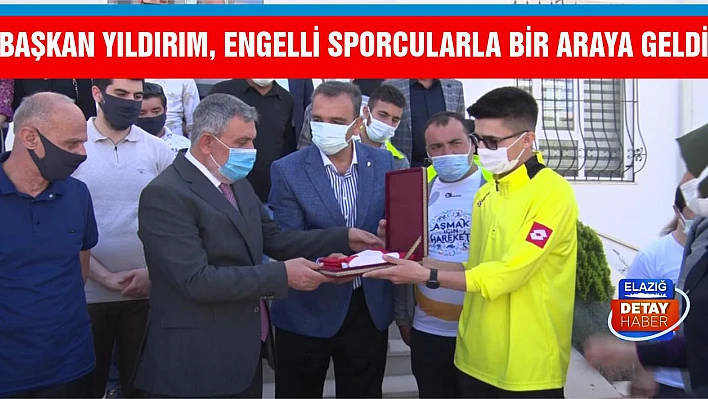 Başkan Yıldırım, Engelli Sporcularla Bir Araya Geldi