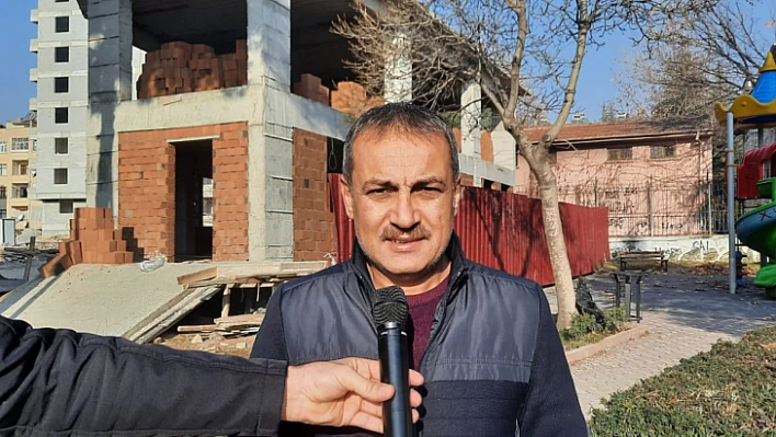 Kültür Mahallesi Taziye Evi kaba inşaatı tamamlandı