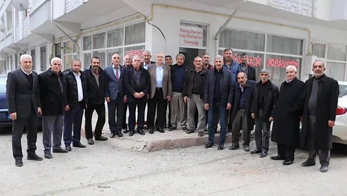 Milletvekili Demirbağ, muhtarlarla bir araya geldi