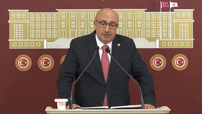 Milletvekili Ejder Açıkkapı'dan TBMM'de basın açıklaması