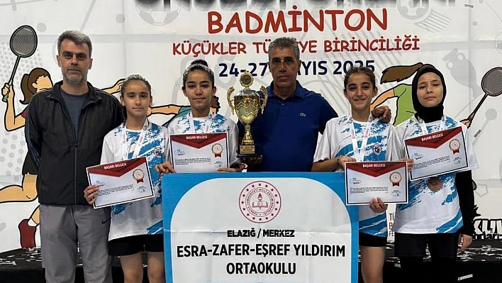 Okul sporlarının parlayan yıldızı Elazığ