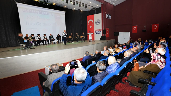 Osman Bulut'a vefa programı düzenlendi