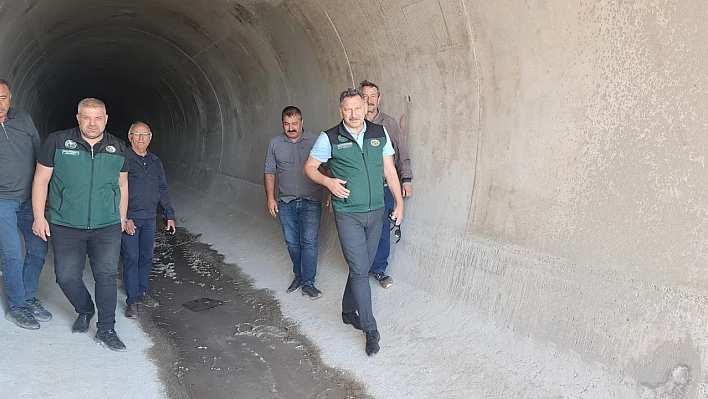 Şamcı, Palu ve Kovancılar içme suyu projesini yerinde inceledi