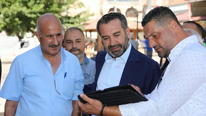 Şehrin kalbinin attığı Saray Camii çevresi yenileniyor