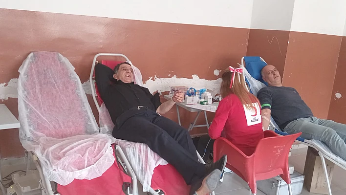 Sivrice'de kan bağışı etkinliği