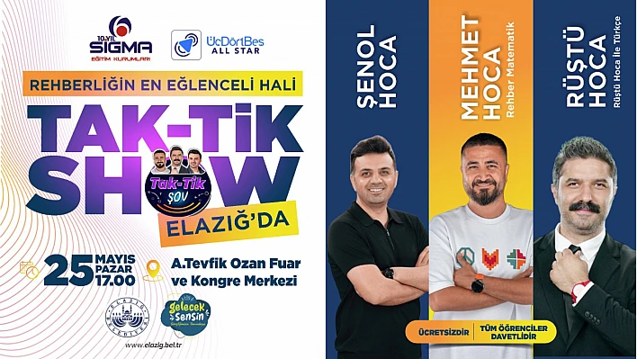 Tak-Tik Şov Elazığ'da
