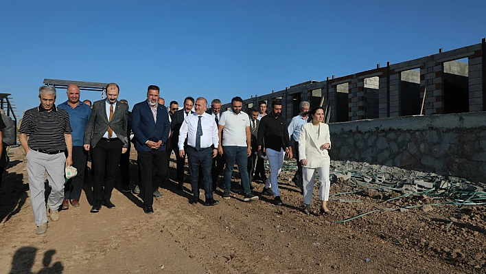 Vali Hatipoğlu, sokak hayvanları barınağında incelemelerde bulundu
