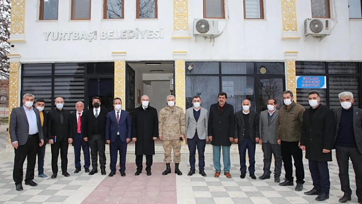 Vali Toraman'dan Yurtbaşı Belediyesi'ne ziyaret