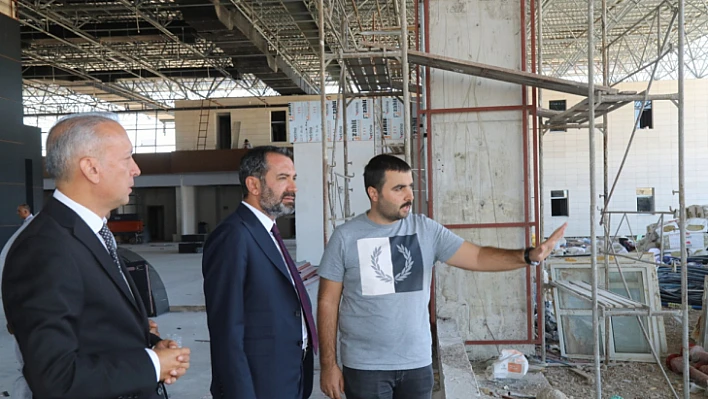 Yeni şehirler arası Otobüs Terminali çalışmaları devam ediyor
