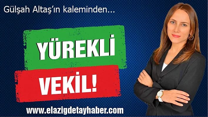 YÜREKLİ VEKİL! 