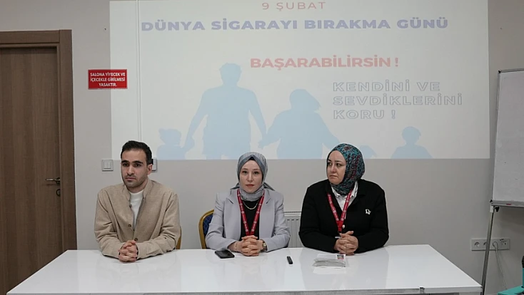 Elazığ Belediyesi’nden Dünya Sigarayı Bırakma Günü’nde farkındalık programı