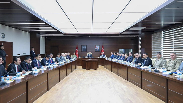 Elazığ’da güvenlik ve asayiş koordinasyon toplantısı