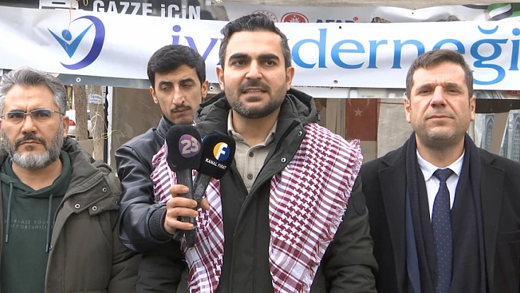 Gazze nöbeti devam ediyor