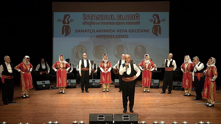 İstanbul Elazığ Kültür ve Yardımlaşma Derneği’nden Vefa Gecesi