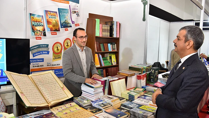 Milletvekili Keleş, Kitap Fuarı ve Kahve Festivali’ni gezdi