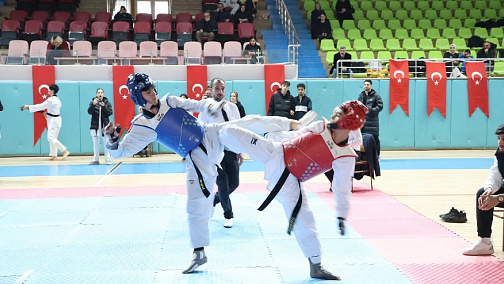 Taekwondo il birinciliğinde kıyasıya rekabet