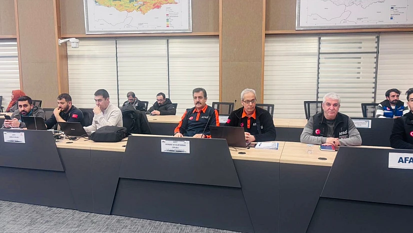 AFAD Elazığ'dan yerel düzey masa başı deprem tatbikatı