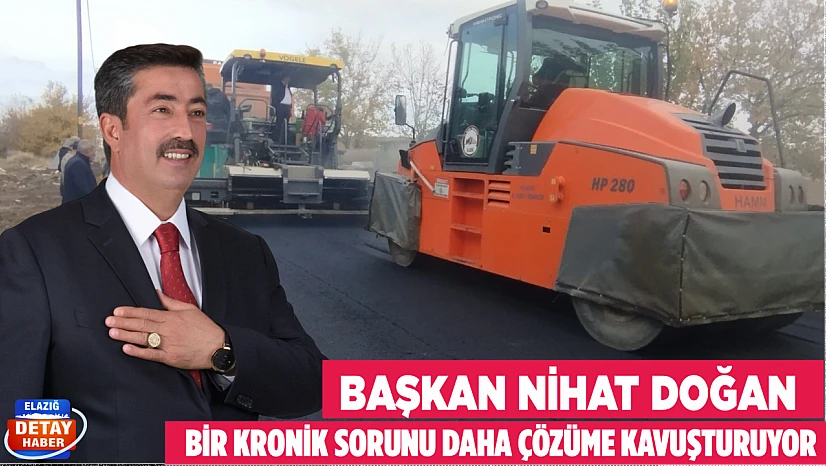 Başkan Nihat Doğan, bir kronik sorunu daha çözüme kavuşturuyor