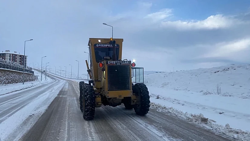 Elazığ'da 355 köy yolu ulaşıma kapalı