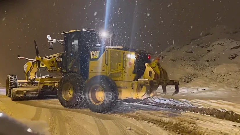 Elazığ'da 449 köy yolu ulaşıma kapalı