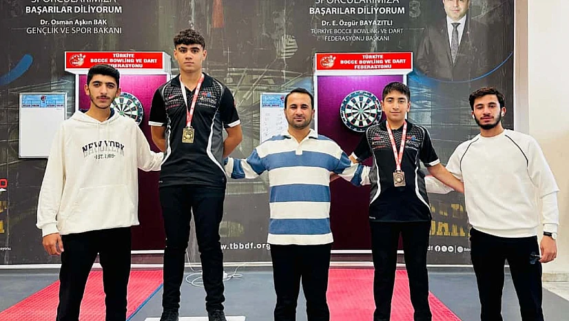Elazığ Dart Takımı Türkiye'nin zirvesinde