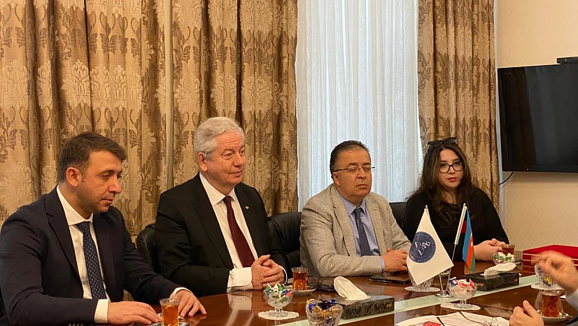 Elazığ heyetinden Azerbaycan Tıp Üniversitesi'ne ziyaret