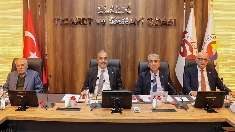 Elazığ TSO Kasım ayı meclis toplantısı gerçekleştirildi