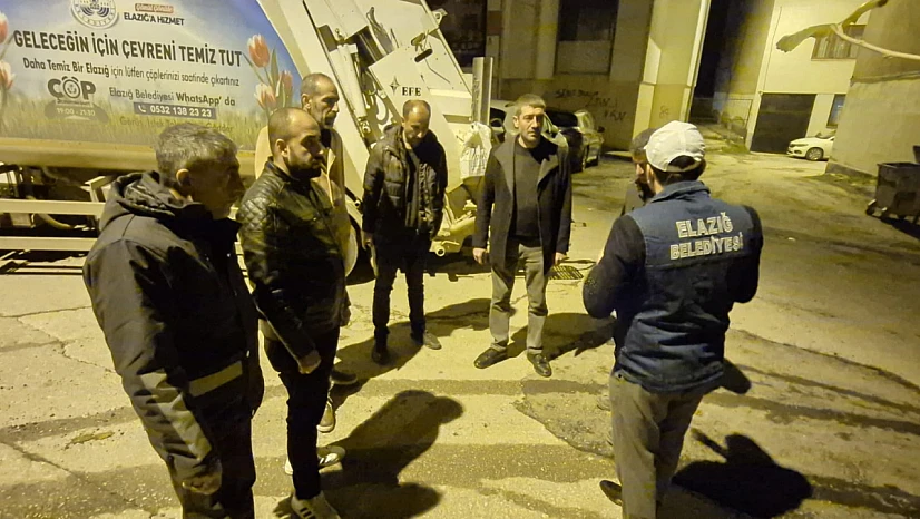 Hizmet-İş Sendikası'ndan gece vardiyasına moral ziyareti