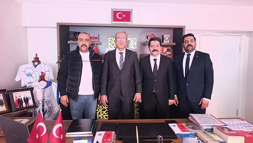 İl Emniyet Müdürü Karayel'den Türk Büro Sen Elazığ Şubesine ziyaret