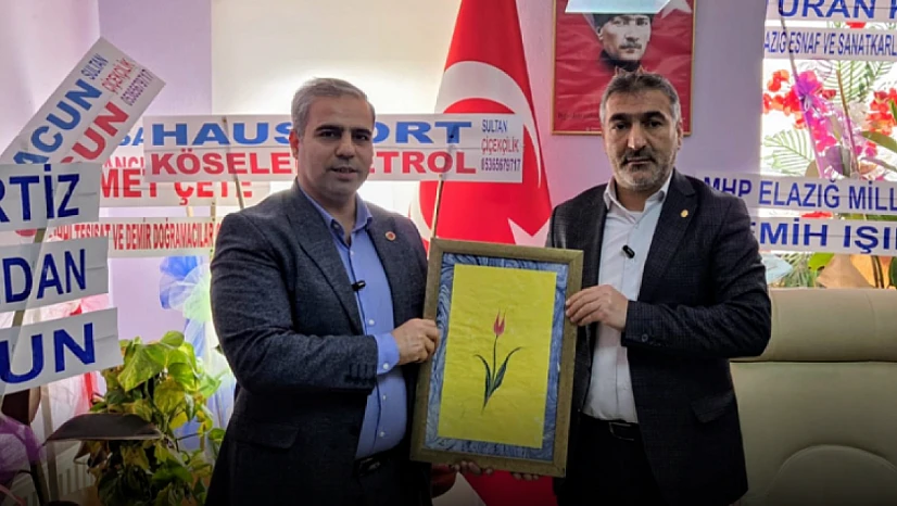 Kovancılar esnafına destek ziyareti