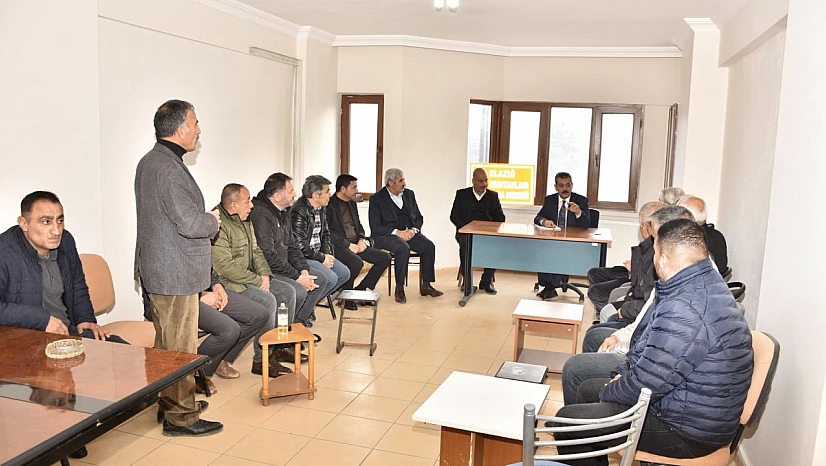 Milletvekili Keleş'ten Elazığ Merkez Köy Muhtarları Dayanışma Derneği'ne ziyaret