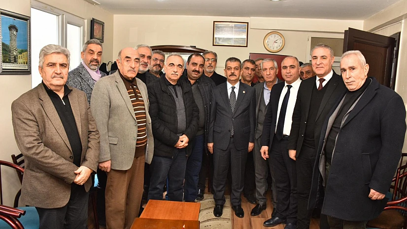 Milletvekili Keleş'ten MASSAD ve Bakır Madenliler Derneği'ne ziyaret